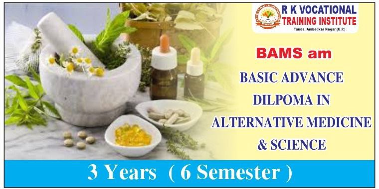 BASIC TO ADVANCED DIPLOMA IN ALTERNATIVE MEDICINE & SCIENCE