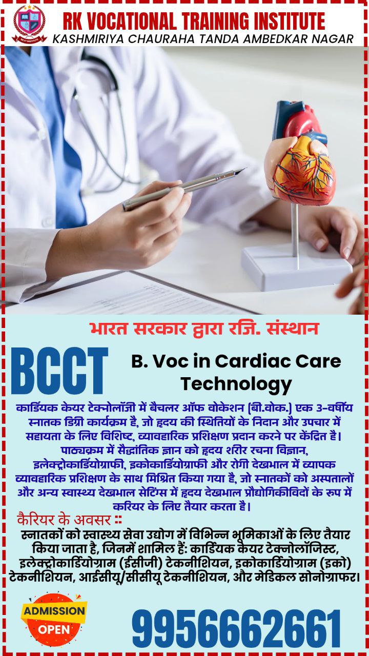 B. VOC IN CARDIAC CARE TECHNOLOGY