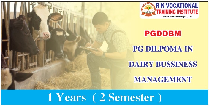 PG DIPLOMA IN DAIRY BUSINESS MANAGEMENT